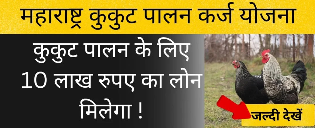 महाराष्ट्र कुक्कुट पालन कर्ज योजना