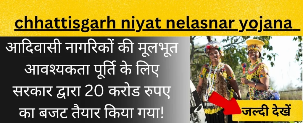 Chhattisgarh Niyat Nelanar Yojana