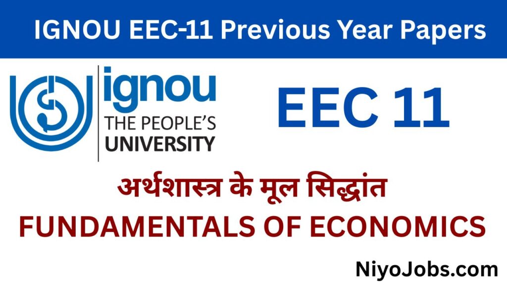 IGNOU EEC 11 Previous Year Papers